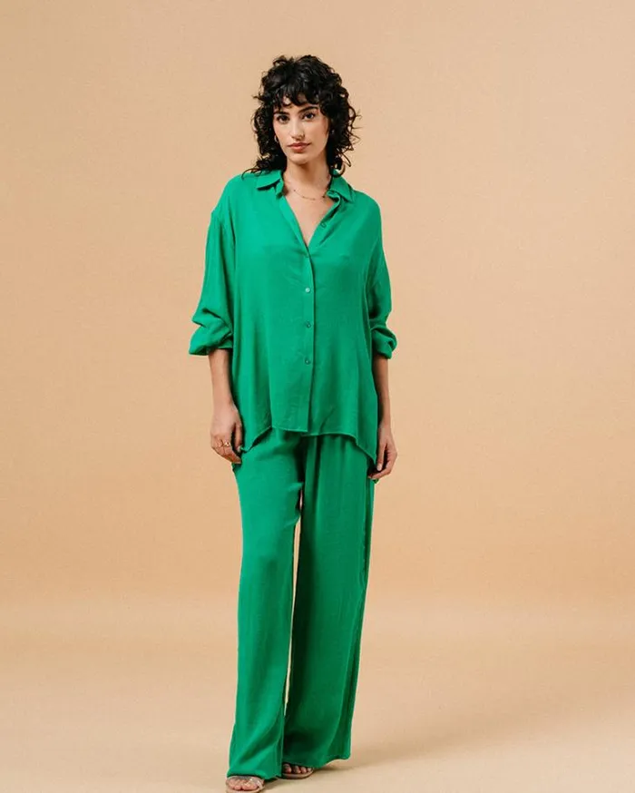 Grace and Mila Longsleeves Shirts SHIRT VERT MARKET 8211 Shop