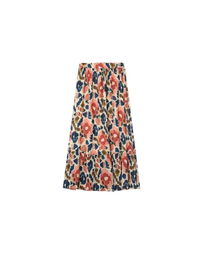 Grace and Mila Midi Skirts SKIRT BEIGE NICKY 8211 Shop