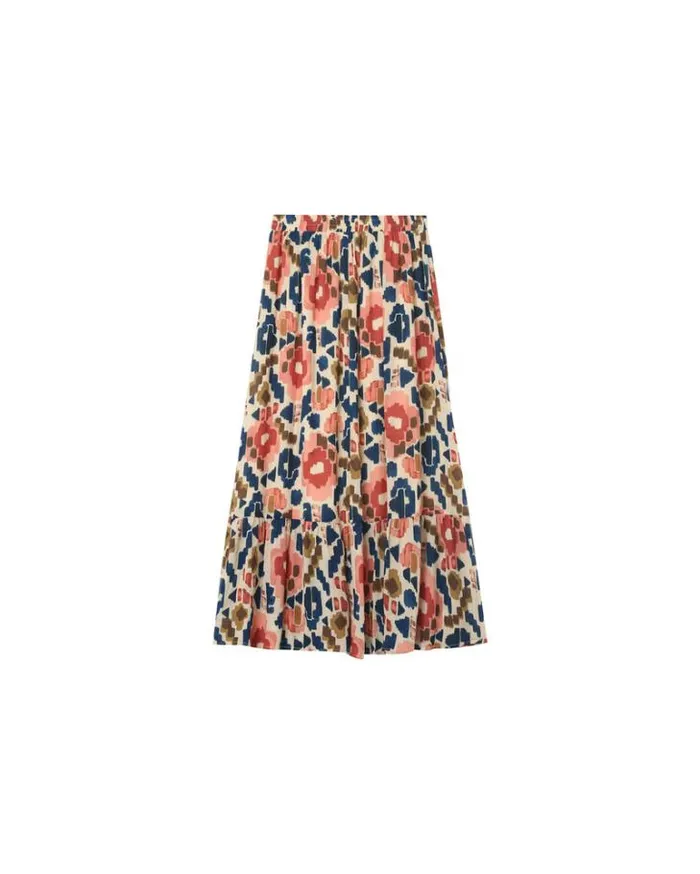 Grace and Mila Midi Skirts SKIRT BEIGE NICKY 8211 Shop