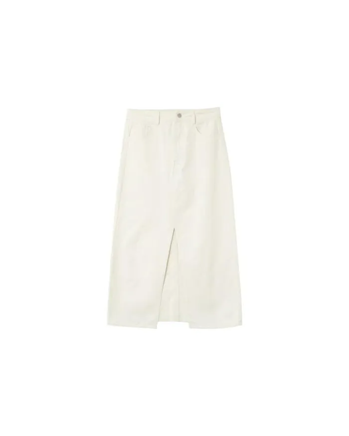 Grace and Mila Midi Skirts SKIRT ECRU MAUREEN 8211 Shop