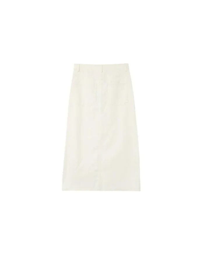 Grace and Mila Midi Skirts SKIRT ECRU MAUREEN 8211 Shop