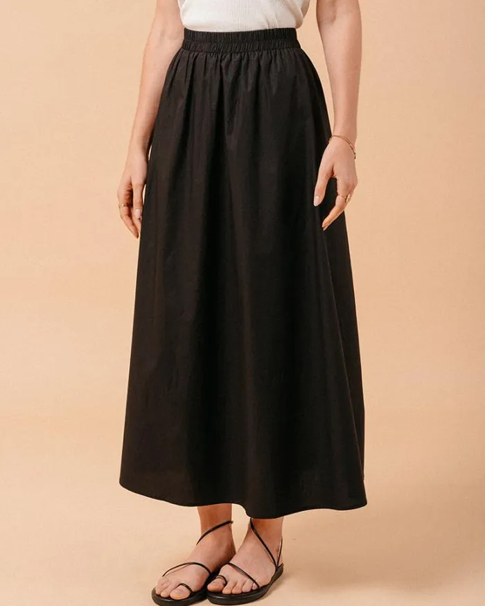Grace and Mila Midi Skirts SKIRT NOIR MUTINE 8211 Shop