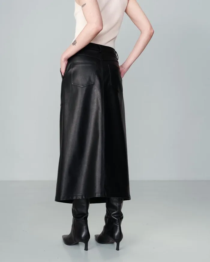 Grace and Mila Midi Skirts SKIRT NOIR NORY 8211 Shop