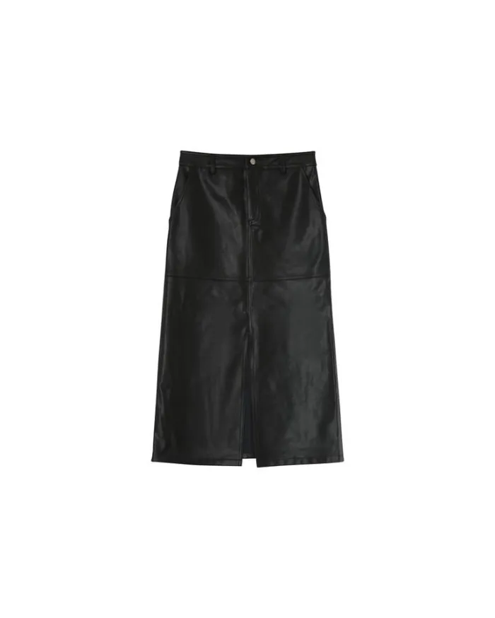 Grace and Mila Midi Skirts SKIRT NOIR NORY 8211 Shop