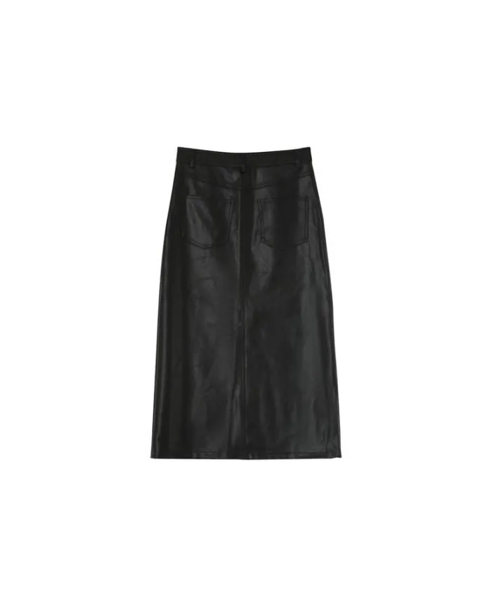 Grace and Mila Midi Skirts SKIRT NOIR NORY 8211 Shop
