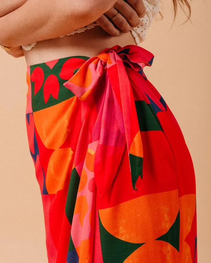 Grace and Mila Midi Skirts SKIRT ROUGE MORISSETTE 8211 Shop