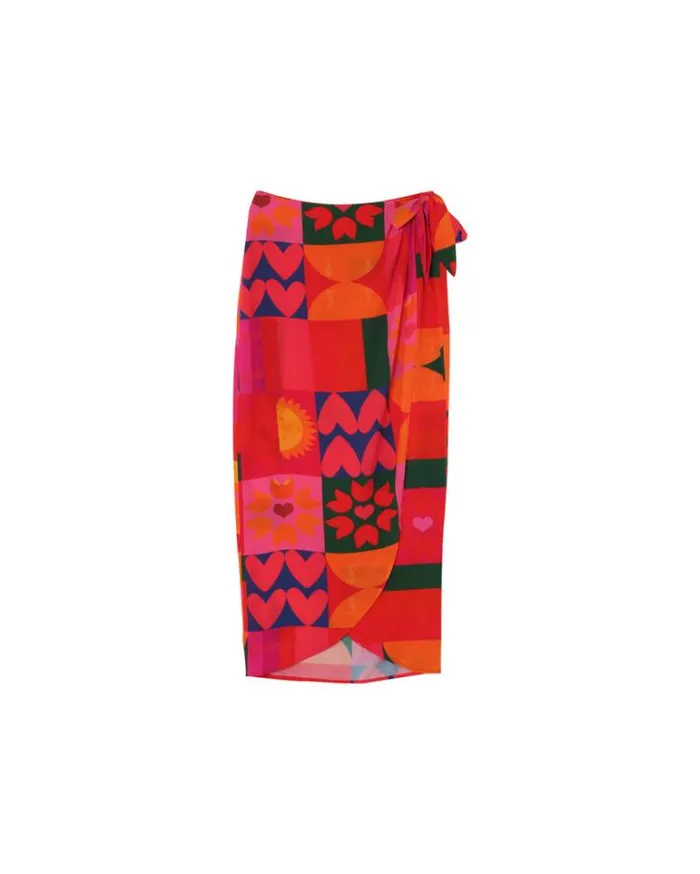 Grace and Mila Midi Skirts SKIRT ROUGE MORISSETTE 8211 Shop