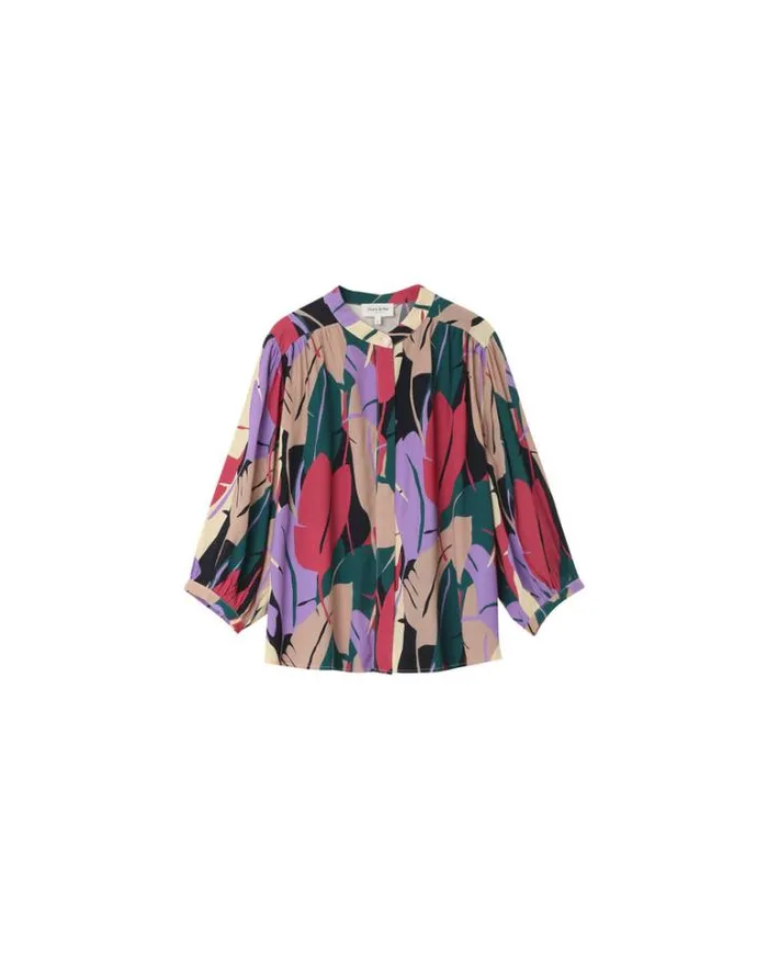 Grace and Mila Patterned Blouses SHIRT MULTICO NYMPHEA 8211 Shop