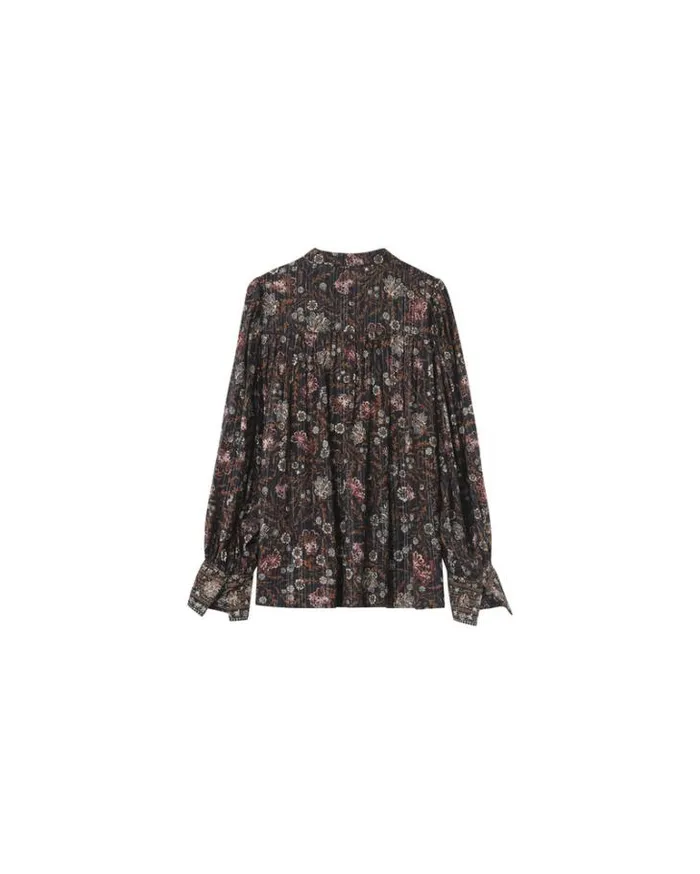 Grace and Mila Patterned Blouses SHIRT NOIR NUNCAS 8211 Shop