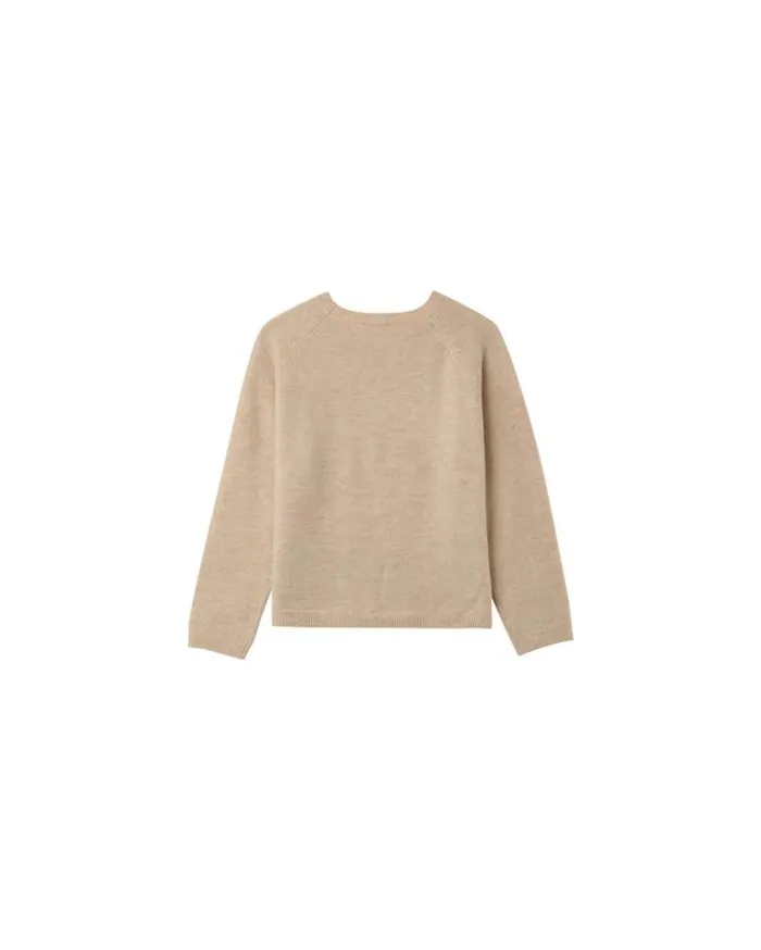 Grace and Mila Patterned Sweaters SWEATER BEIGE NADY 8211 Shop