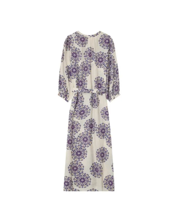 Grace and Mila Printed Dresses DRESS BEIGE MANILLE 8211 Shop