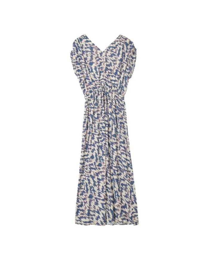 Grace and Mila Printed Dresses DRESS BLEU MARINE 8211 Shop