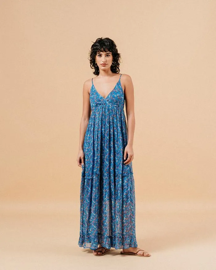 Grace and Mila Printed Dresses DRESS BLEU MARION 8211 Shop