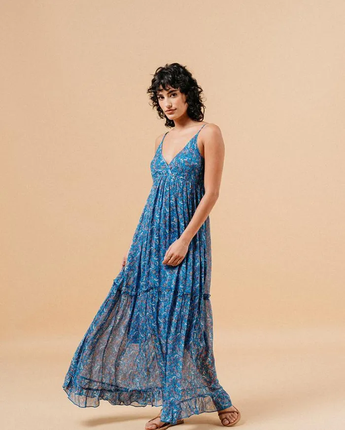 Grace and Mila Printed Dresses DRESS BLEU MARION 8211 Shop