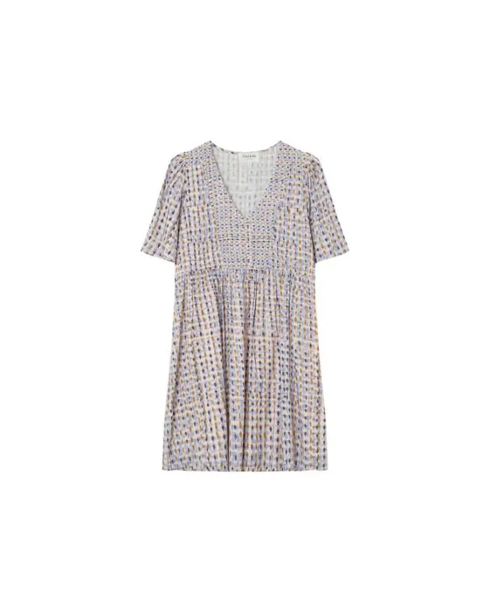 Grace and Mila Printed Dresses DRESS BLEU MARSALA 8211 Shop