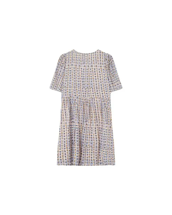 Grace and Mila Printed Dresses DRESS BLEU MARSALA 8211 Shop