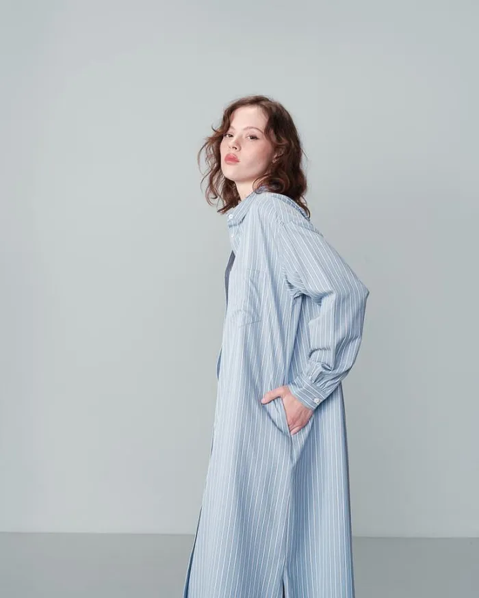 Grace and Mila Printed Dresses DRESS BLEU NESLY 8211 Shop