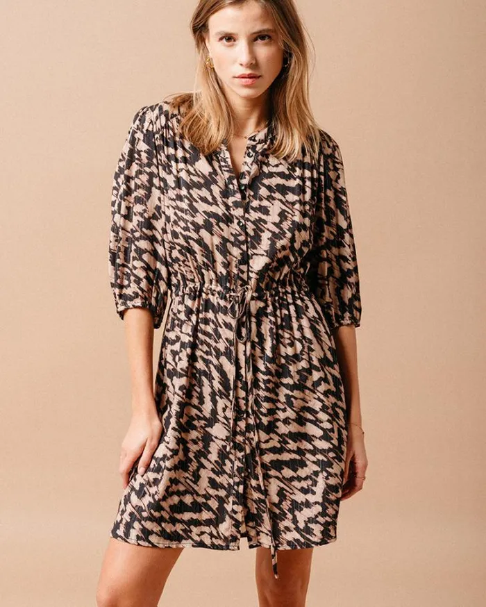Grace and Mila Printed Dresses DRESS NOIR MARANT 8211 Shop