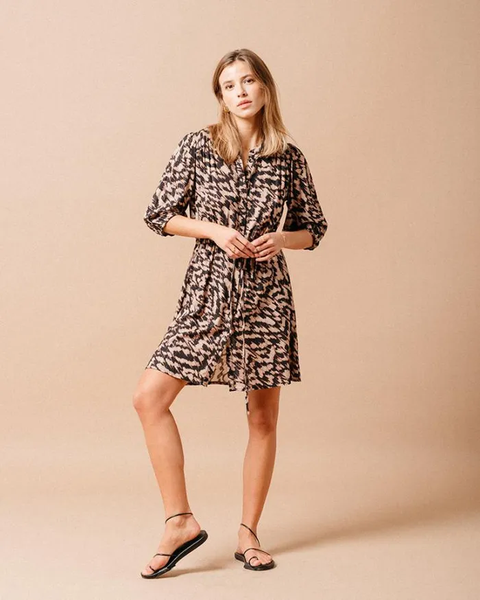 Grace and Mila Printed Dresses DRESS NOIR MARANT 8211 Shop