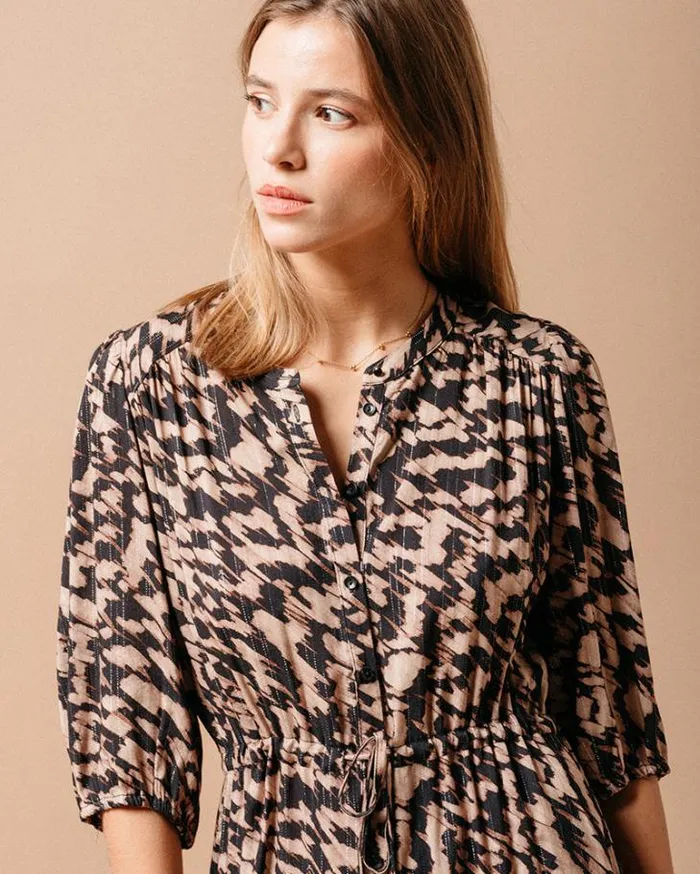 Grace and Mila Printed Dresses DRESS NOIR MARANT 8211 Shop
