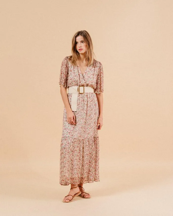 Grace and Mila Printed Dresses DRESS NOIR MARISSA 8211 Shop