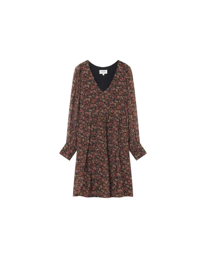 Grace and Mila Printed Dresses DRESS NOIR MARLISE 8211 Shop