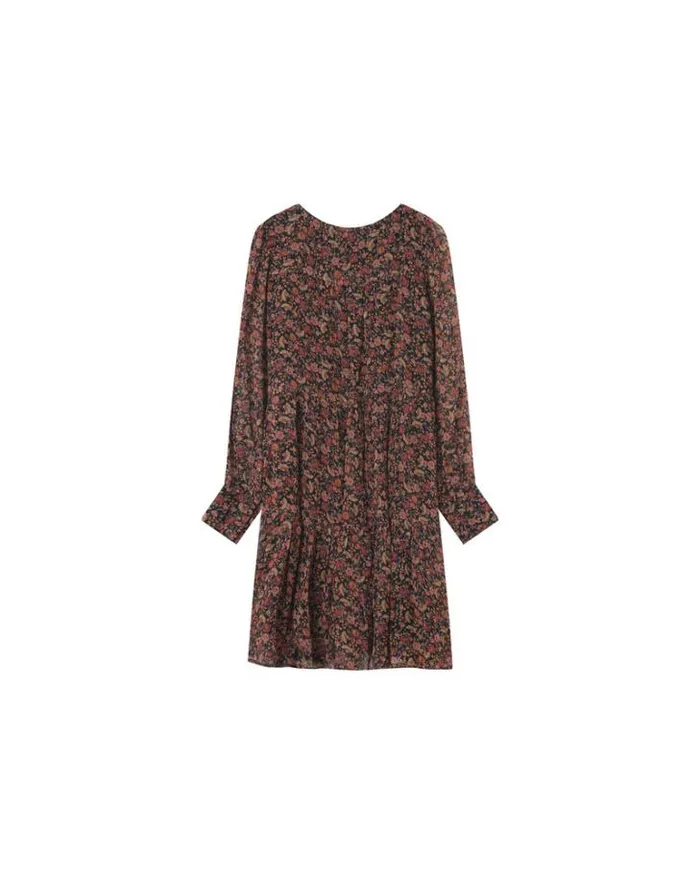 Grace and Mila Printed Dresses DRESS NOIR MARLISE 8211 Shop