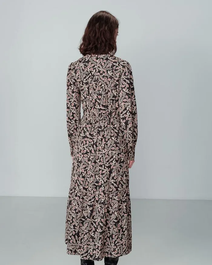Grace and Mila Printed Dresses DRESS NOIR NILTON 8211 Shop