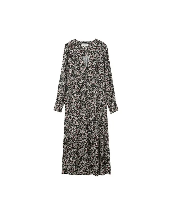 Grace and Mila Printed Dresses DRESS NOIR NILTON 8211 Shop