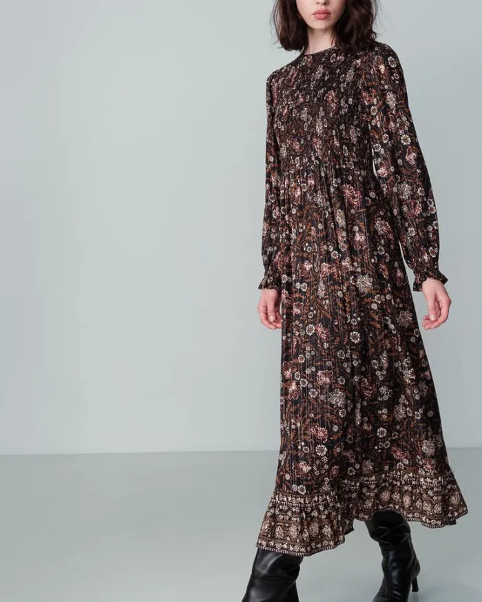 Grace and Mila Printed Dresses DRESS NOIR NOVA 8211 Shop