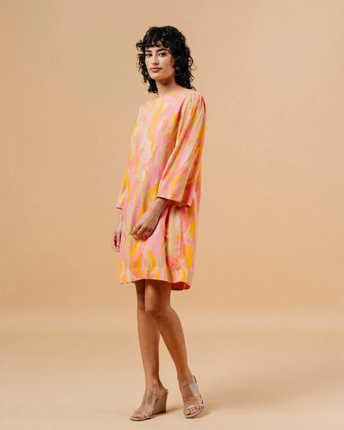 Grace and Mila Printed Dresses DRESS ROSE MAISIE 8211 Shop