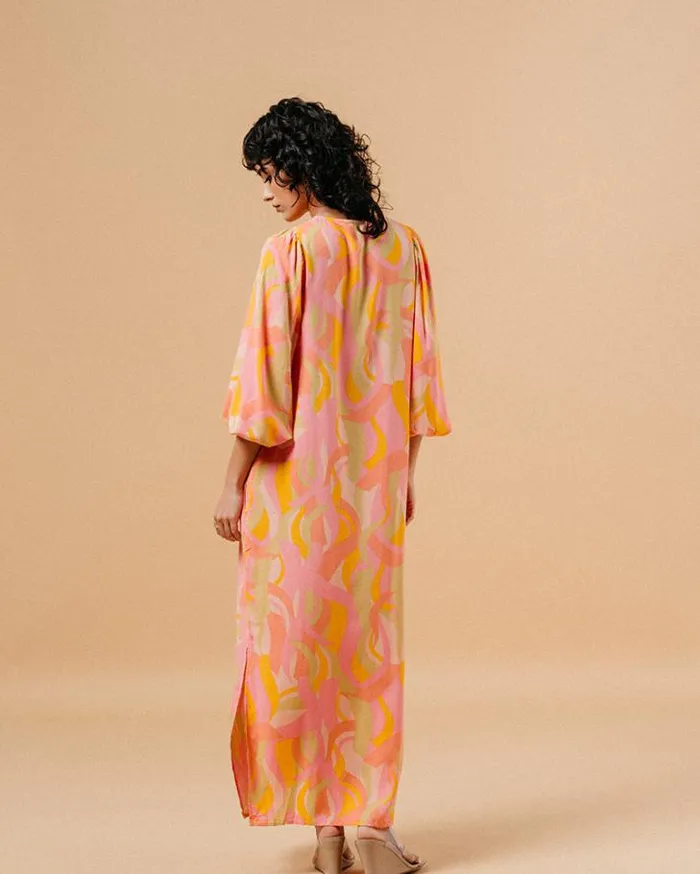 Grace and Mila Printed Dresses DRESS ROSE MANOLA 8211 Shop