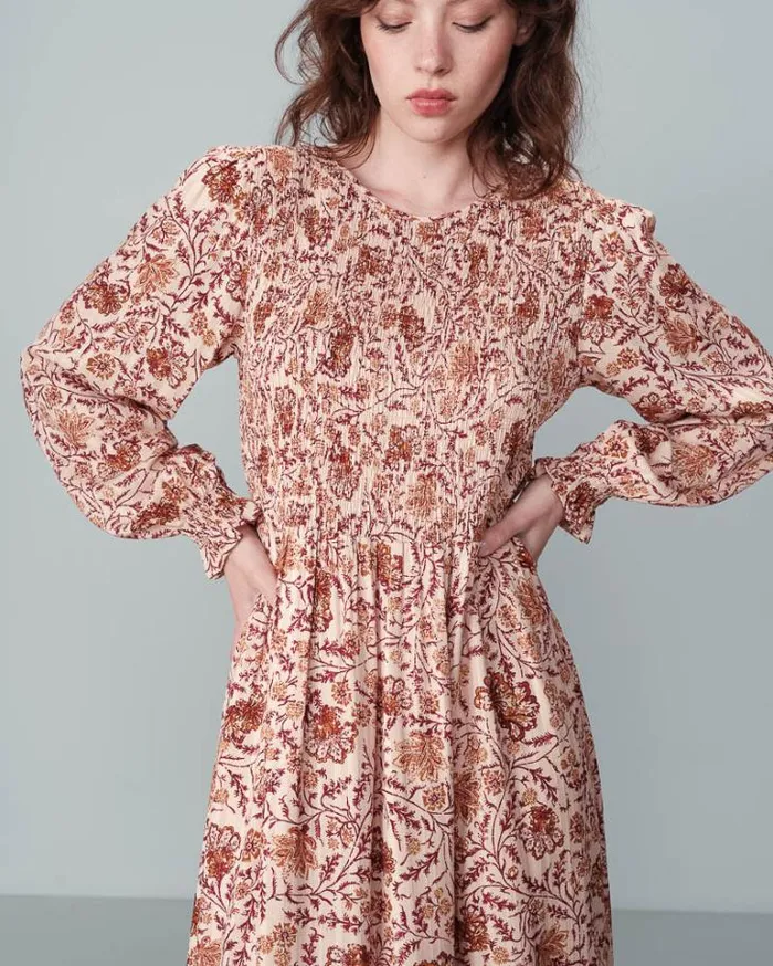 Grace and Mila Printed Dresses DRESS SABLE NOVA 8211 Shop