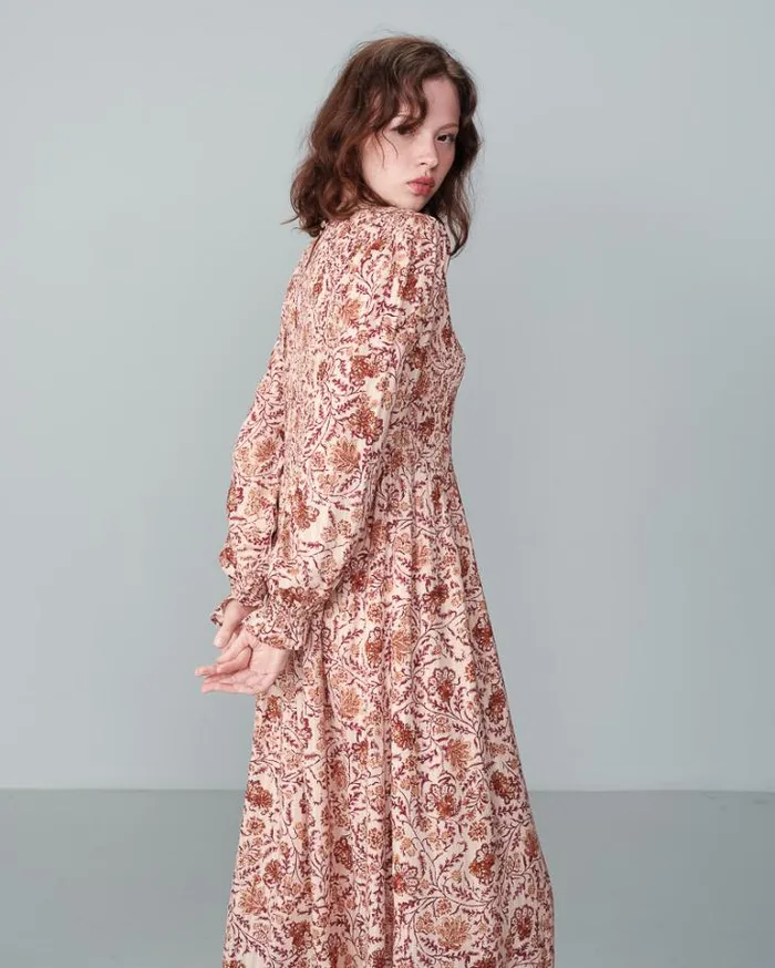 Grace and Mila Printed Dresses DRESS SABLE NOVA 8211 Shop