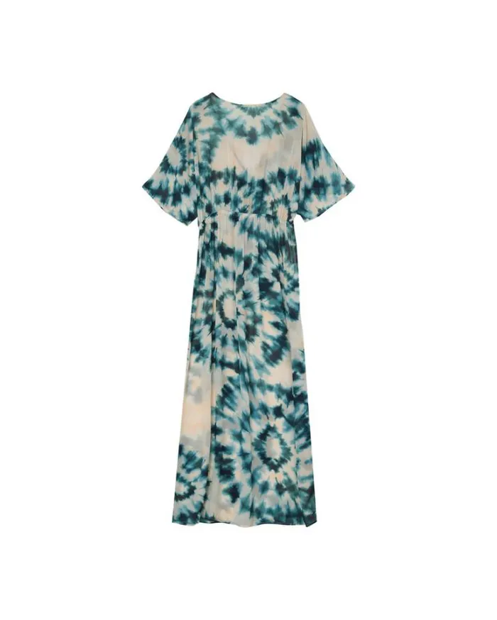 Grace and Mila Printed Dresses DRESS VERT MOUFLE 8211 Shop