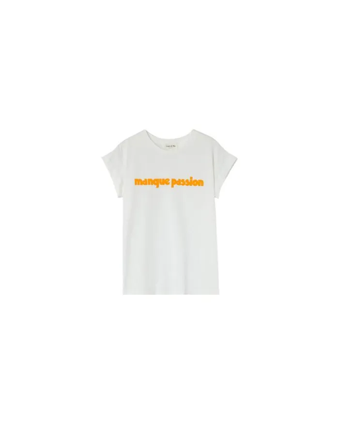 Grace and Mila Printed Tshirts TSHIRT JAUNE MURE 8211 Shop