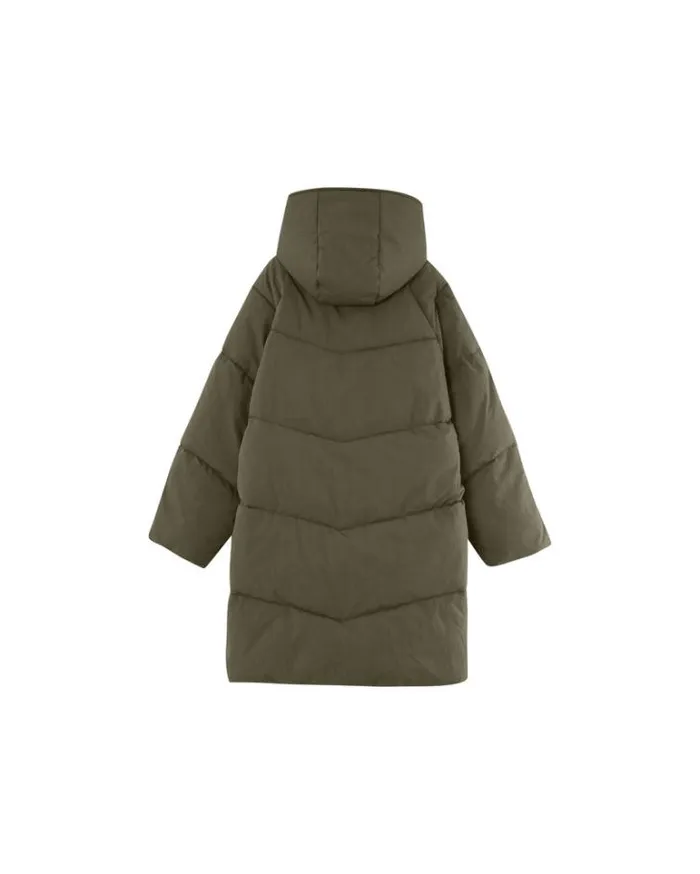 Grace and Mila Puffer Jackets PUFFER JACKET KAKI NORTH 8211 Shop