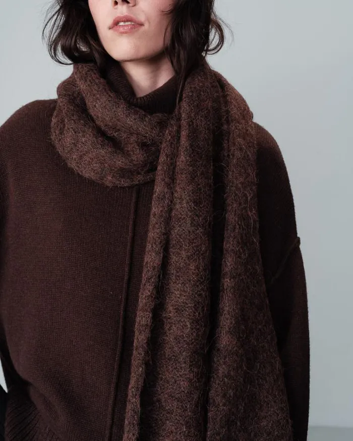Grace and Mila Scarves SCARF CHOCOLAT NAMIDA 8211 Shop