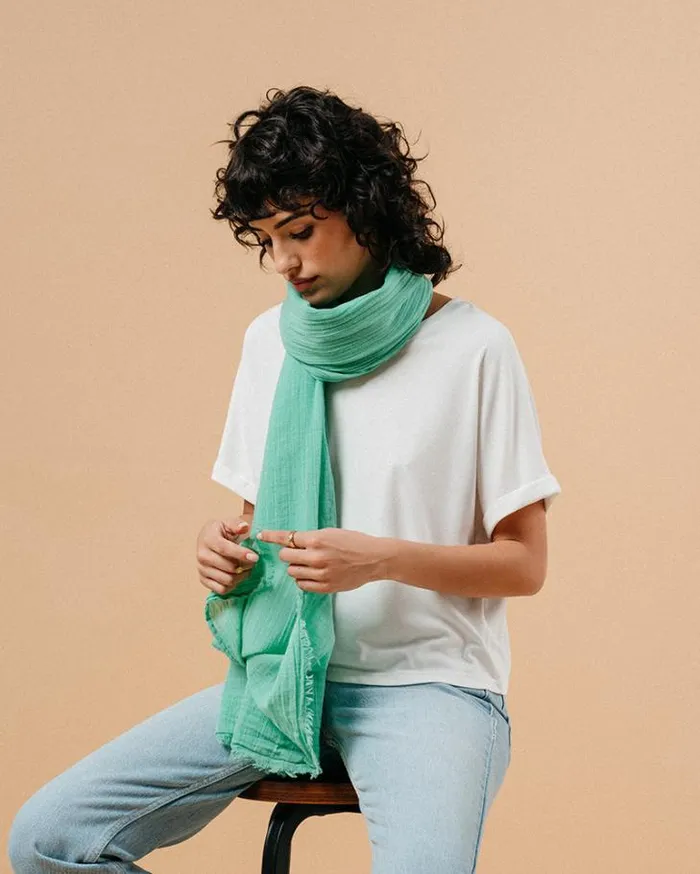 Grace and Mila Scarves SCARF VERT MANET 8211 Shop