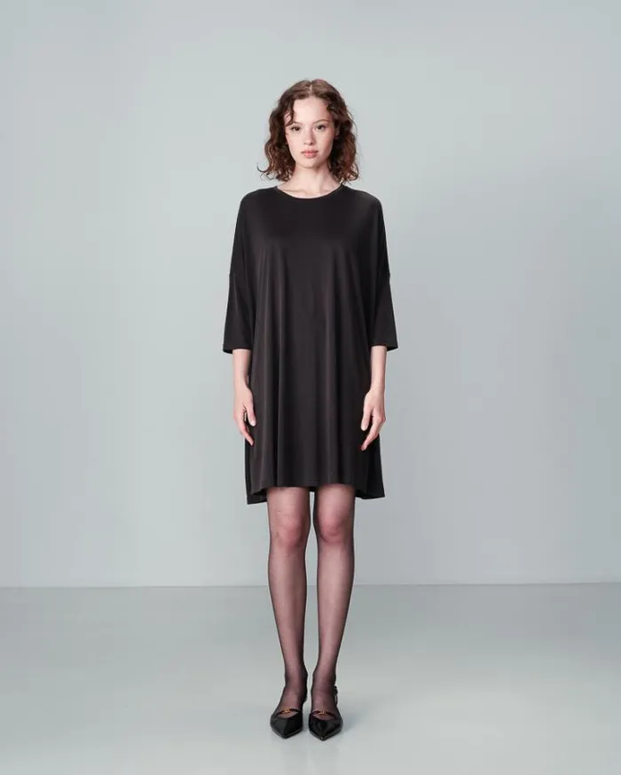 Grace and Mila Short Dresses DRESS ANTHRACITE NIKKI 8211 Shop