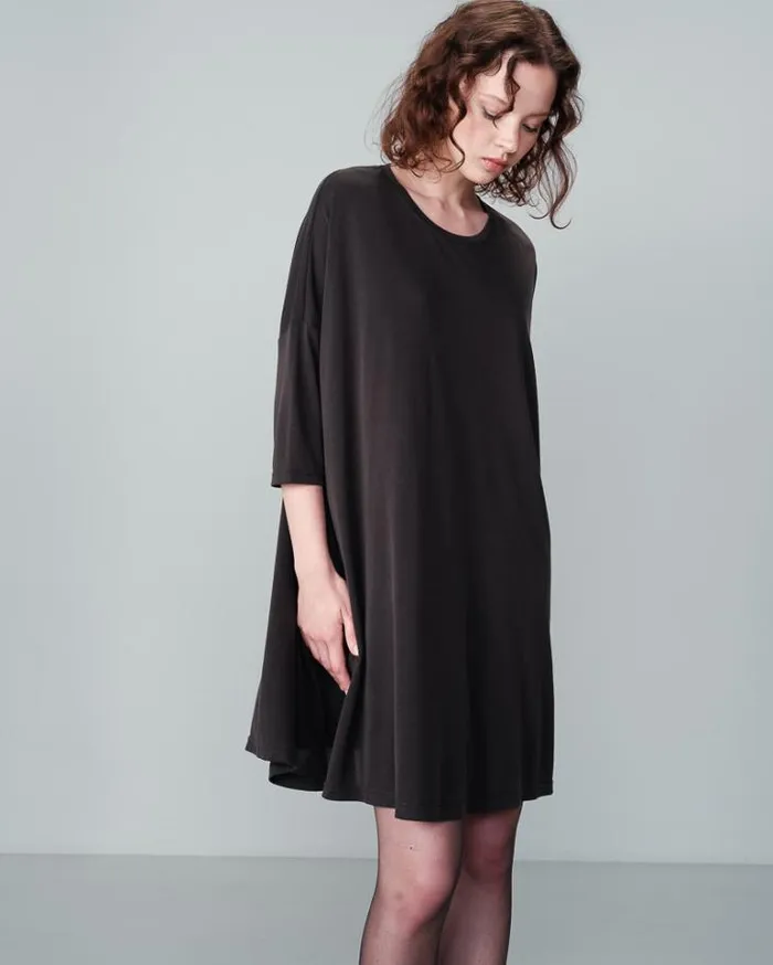 Grace and Mila Short Dresses DRESS ANTHRACITE NIKKI 8211 Shop