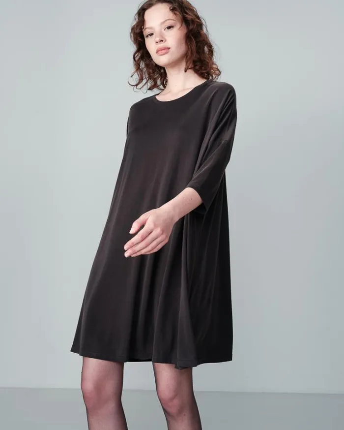 Grace and Mila Short Dresses DRESS ANTHRACITE NIKKI 8211 Shop