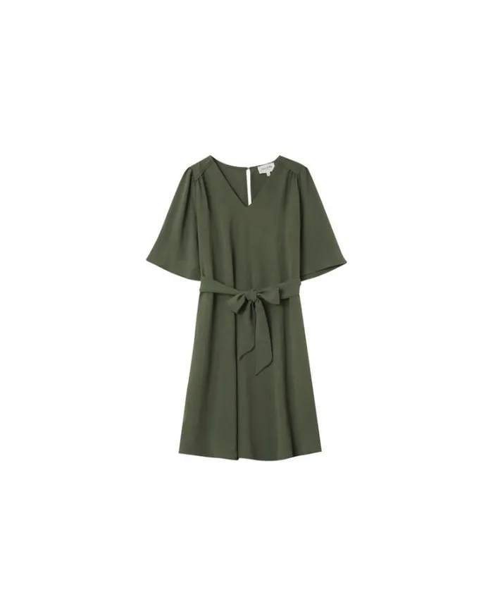 Grace and Mila Short Dresses DRESS KAKI NIA 8211 Shop