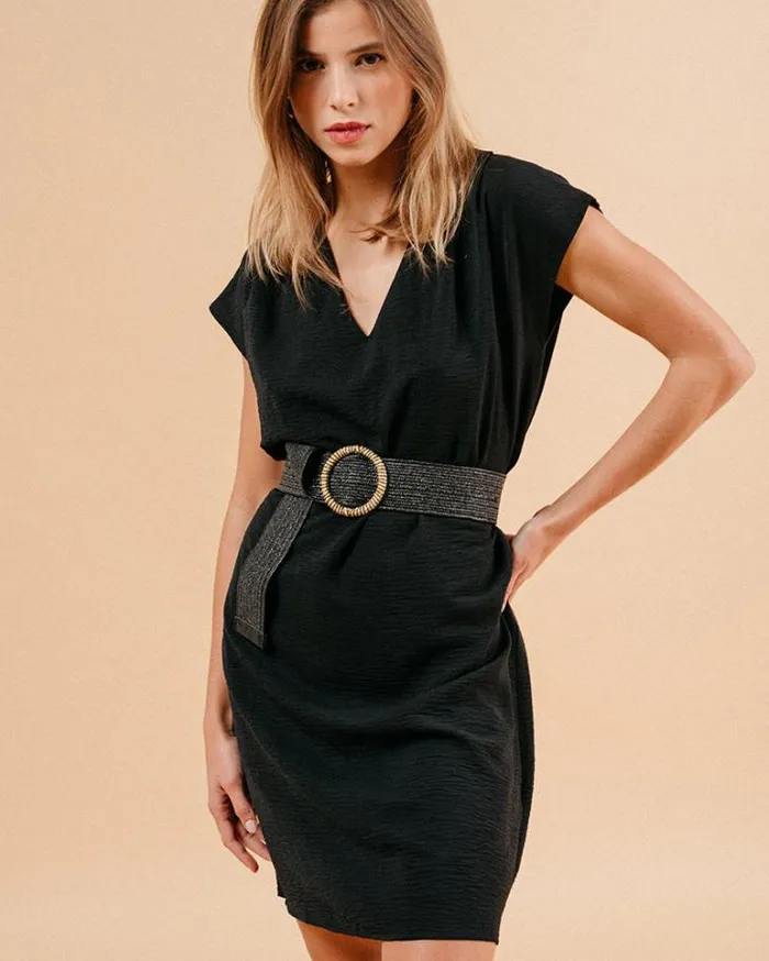 Grace and Mila Short Dresses DRESS NOIR MARILOU 8211 Shop