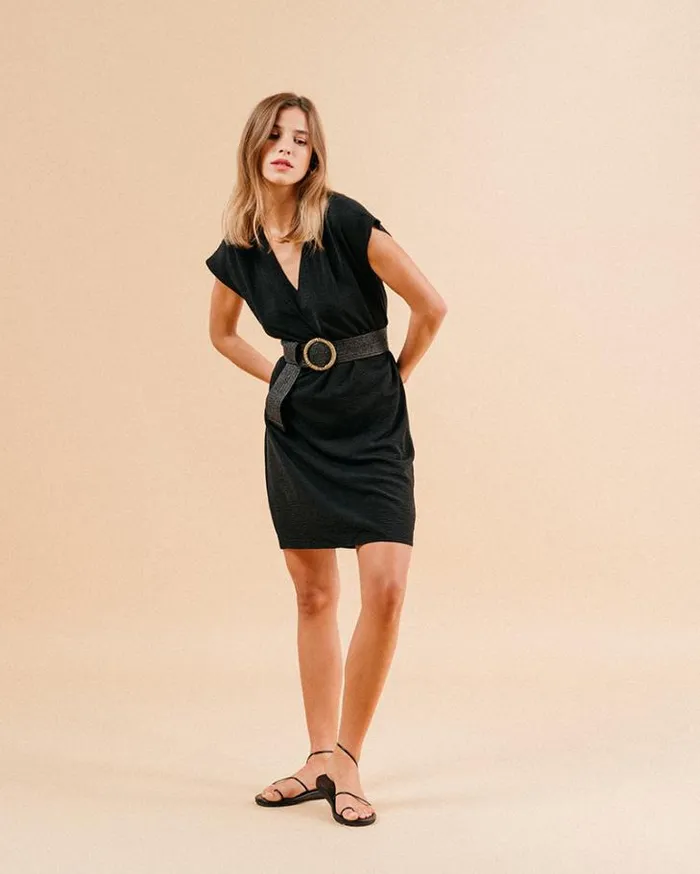 Grace and Mila Short Dresses DRESS NOIR MARILOU 8211 Shop