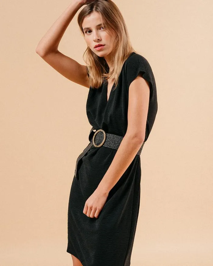 Grace and Mila Short Dresses DRESS NOIR MARILOU 8211 Shop