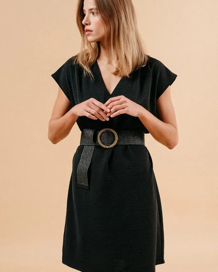 Grace and Mila Short Dresses DRESS NOIR MARILOU 8211 Shop