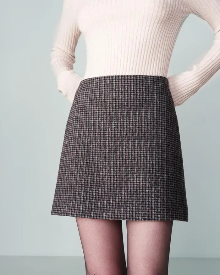 Grace and Mila Short Skirts MINISKIRT ANTHRACITE NUTS 8211 Shop