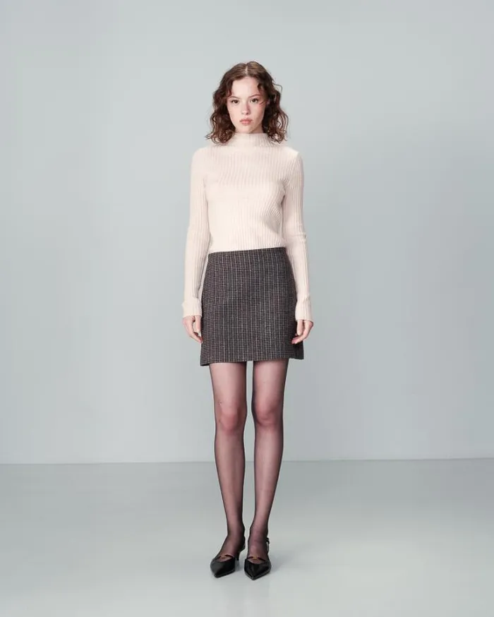 Grace and Mila Short Skirts MINISKIRT ANTHRACITE NUTS 8211 Shop
