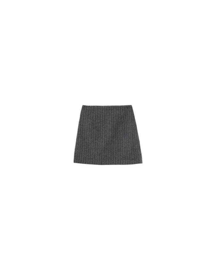 Grace and Mila Short Skirts MINISKIRT ANTHRACITE NUTS 8211 Shop
